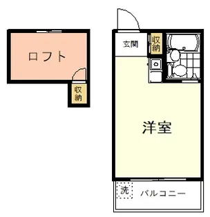 壱番館【2階】の間取り