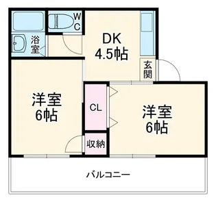 アーバン本郷A【2階】の間取り