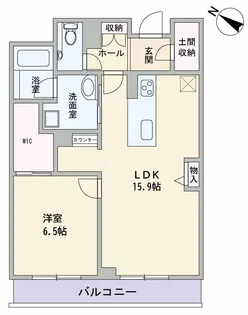 レグルスグランデ【2階】の間取り