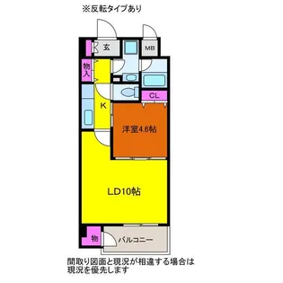 フラワーフェアリ【1階】の間取り