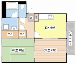 ブルータウン【2階】の間取り