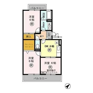 ハイツ128【3階】の間取り