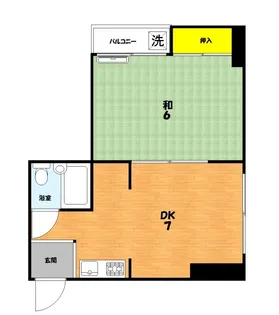 スターハイツ【3階】の間取り