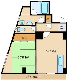 文栄マンション【2階】の間取り