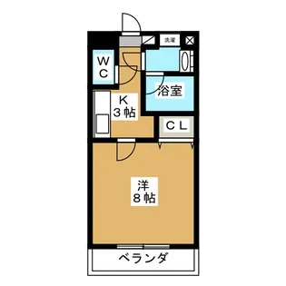 チュアリヒルズI【4階】の間取り