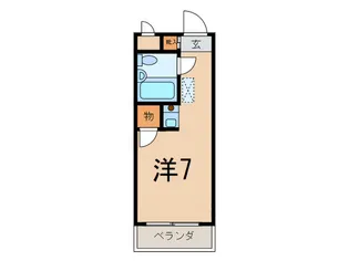 まるいわパレス世田谷III【1階】の間取り