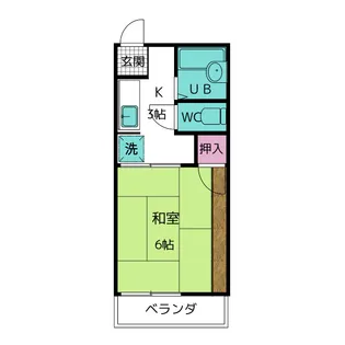 栄リバティ II【2階】の間取り