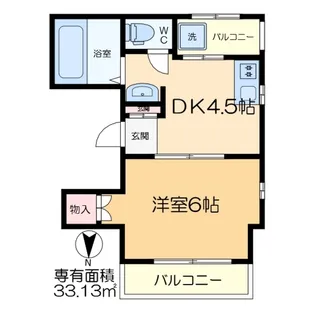 すえひろビル【4階】の間取り