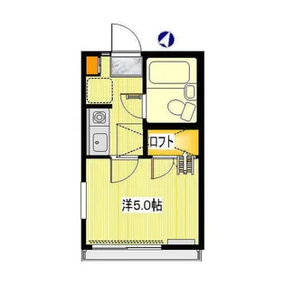 ベルメゾン【2階】の間取り