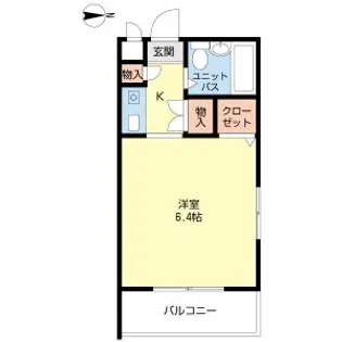 ジョイフル守山【4階】の間取り