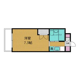 リッシュ・ラフォーレ【4階】の間取り