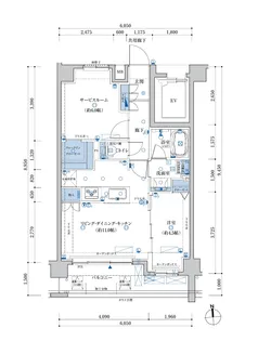 VITA八王子【7階】の間取り
