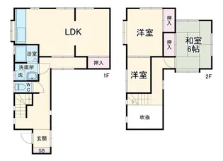 埼玉県川口市赤井4【一戸建】の間取り