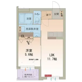 ハートフル インフィニティ【2階】の間取り