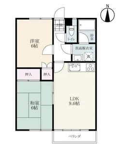 アーバンコーポマリ【2階】の間取り