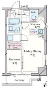ダイナシティ神保町【5階】の間取り