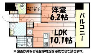 福岡県北九州市小倉北区昭和町【マンション】の間取り