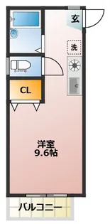 司ハイツ【1階】の間取り