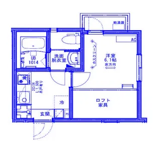 KEIAI RESIDENCE 北上尾II【2階】の間取り