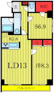 Segue(セグエ)【3階】の間取り