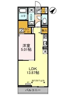 埼玉県さいたま市緑区美園3【アパート】の間取り