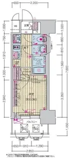プレサンス上前津ディアシス【2階】の間取り