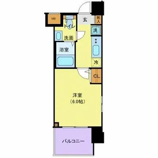 東京都港区白金台2【マンション】の間取り