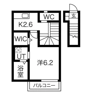 MKcourt (エムケーコート)【1階】の間取り