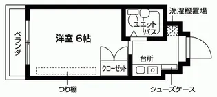 アネックスパルマ【4階】の間取り