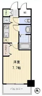 東京都港区高輪1【マンション】の間取り