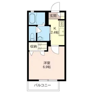 オランジュ【1階】の間取り