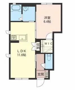 ISHIKAWA HILLS II【1階】の間取り