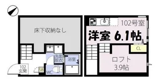RIZEST浦和美園【1階】の間取り