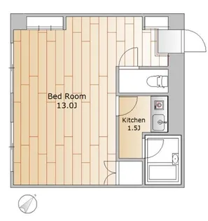 こまばディモーレ【1階】の間取り