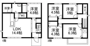 CASA FELIZ【2階】の間取り