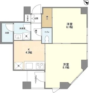 エミネンス本駒込【3階】の間取り