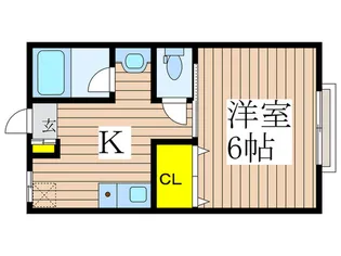 アウラ小平【2階】の間取り