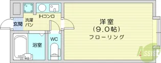 ベルシティイズミ【3階】の間取り