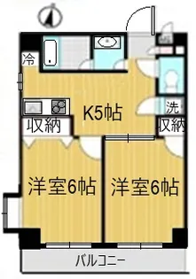 メゾンド宮前【1階】の間取り