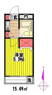 メゾンドエスペランス【3階】の間取り