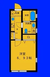 アルページュ【1階】の間取り