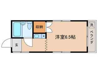 ユンハイツ【3階】の間取り