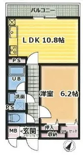 東京都八王子市千人町4【マンション】の間取り