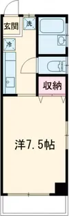 ガーデンビュー石神B【2階】の間取り