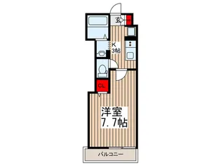 ビクロス【2階】の間取り