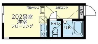 ユナイト弘明寺フィンズベリー【2階】の間取り