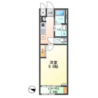 神奈川県小田原市扇町2【アパート】の間取り