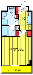 東京都板橋区南常盤台1【マンション】の間取り