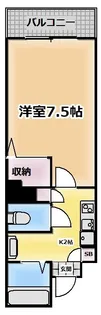 東京都江東区東砂3【マンション】の間取り