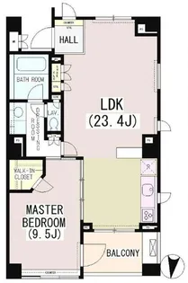 パークコート南麻布ヒルトップレジデンス【1階】の間取り